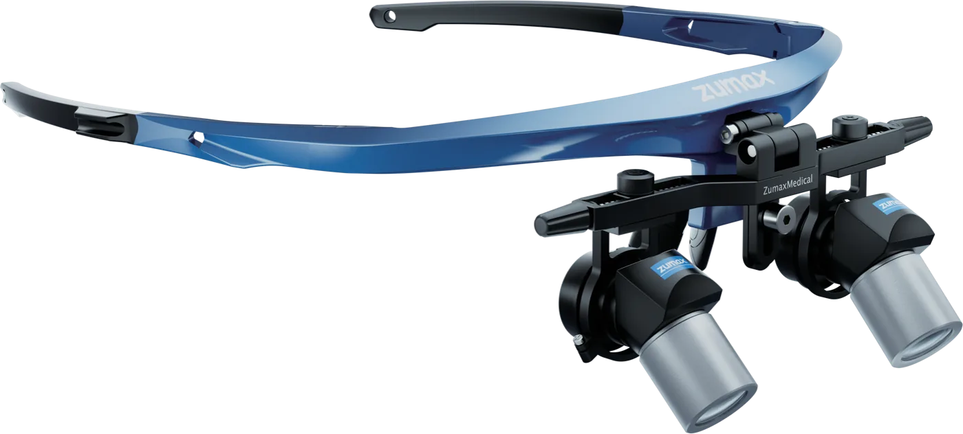 Lupa DFK Air com armação azul